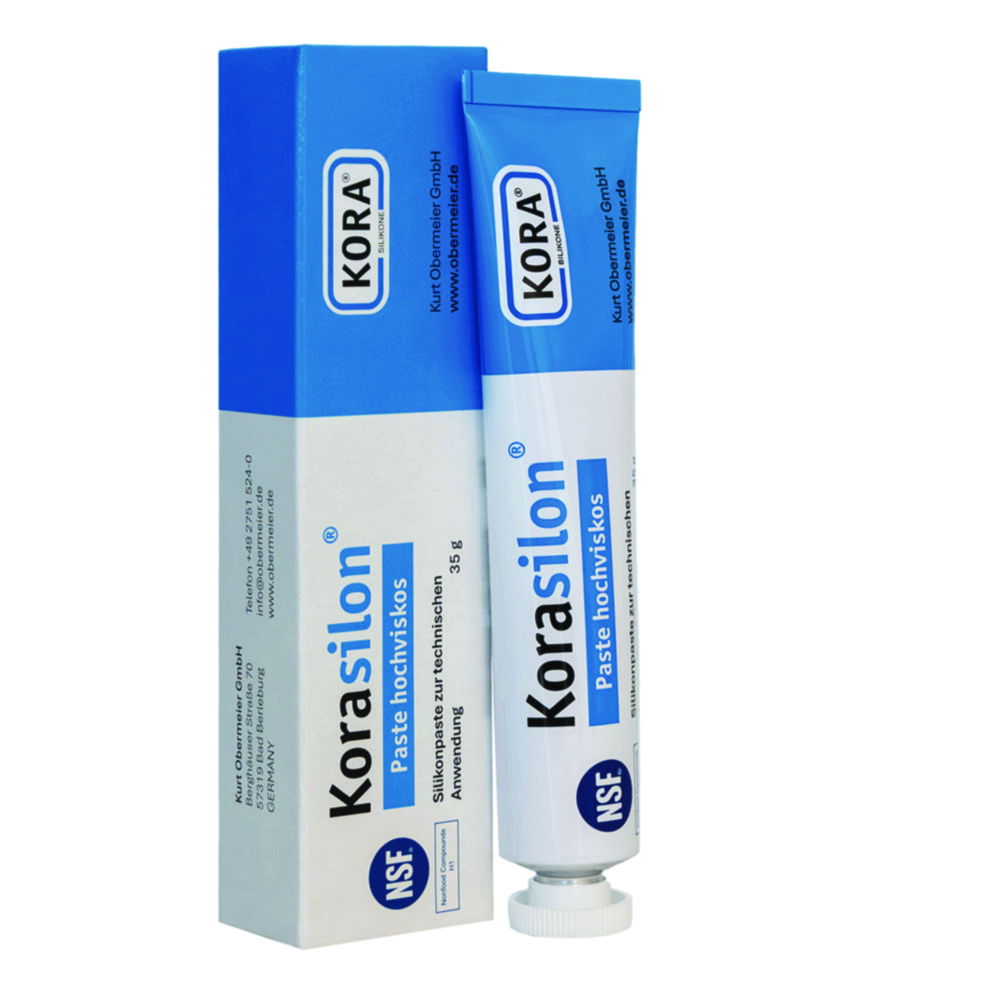 Korasilon® silicone high vacuum grease, high viscosity Korasilon® silicone high vacuum grease, high viscosity