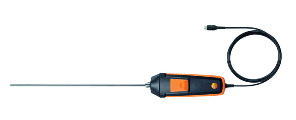 Digital Pt100 immersion/penetration probe for testo measuring instruments Digital Pt100 immersion/penetration probe for testo measuring instruments