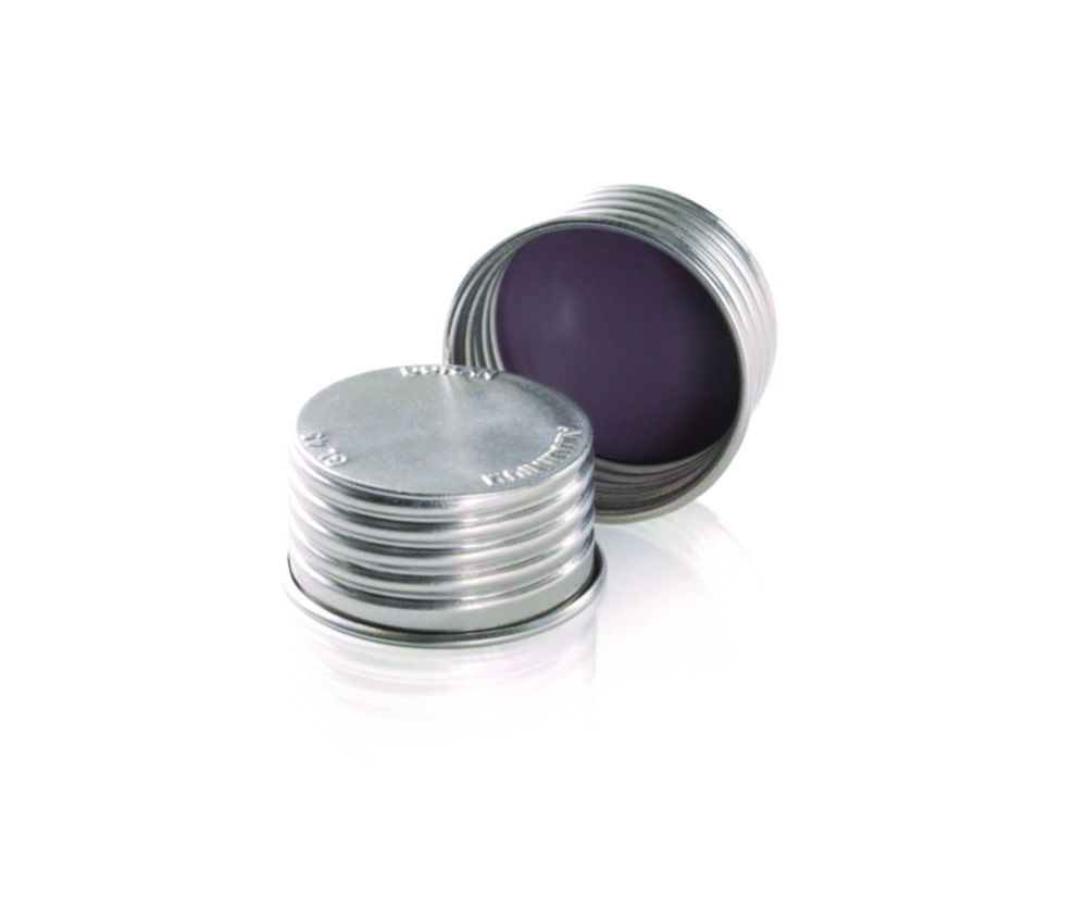 Screw caps GL45, aluminium