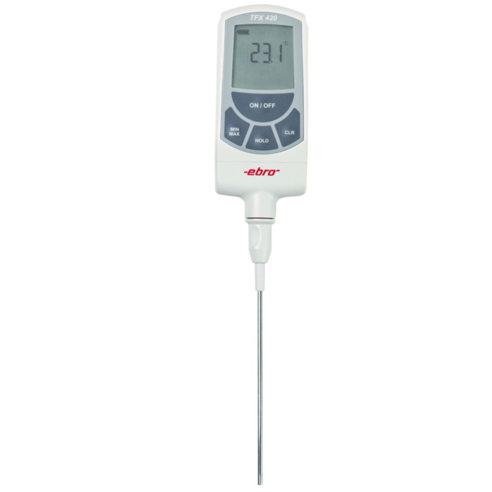 Laboratory thermometer set TFX 420, with temperature probe TPX 100 Laboratory thermometer set TFX 420, with temperature probe TPX 100