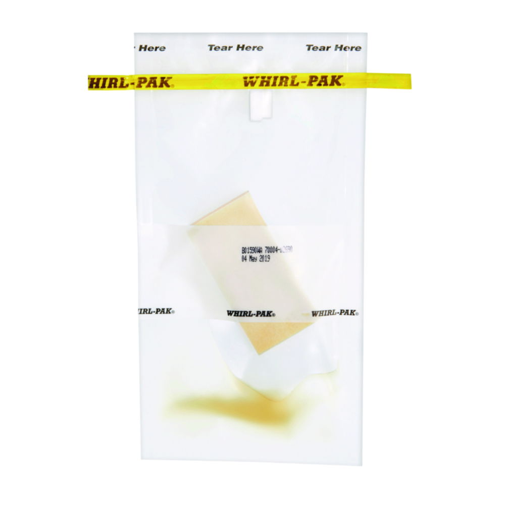 Sample bag Whirl-Pak® PolySponge™, with PU sponge (hydrated) Sample bag Whirl-Pak® PolySponge™, with PU sponge (hydrated)