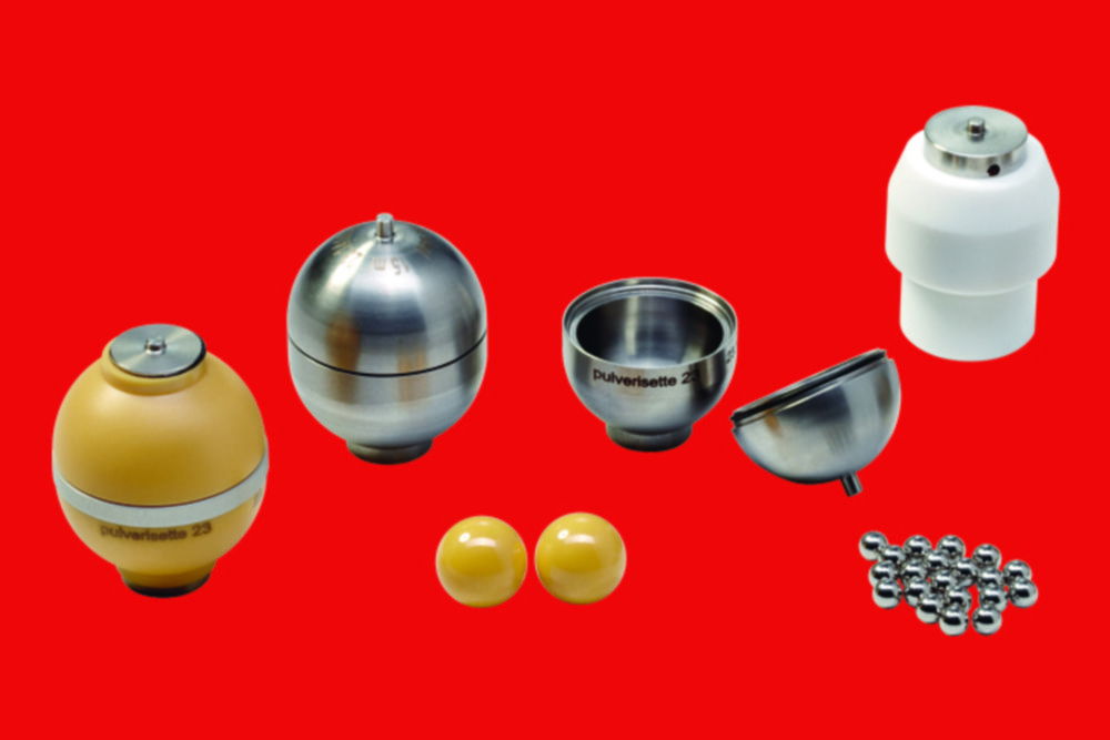 Grinding bowls for mini mill PULVERISETTE 23 Grinding bowls for mini mill PULVERISETTE 23