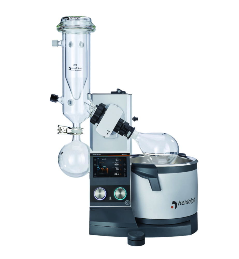 Rotary Evaporators Hei-VAP Expert Control, with hand lift, cold trap Rotary Evaporators Hei-VAP Expert Control, with hand lift, cold trap