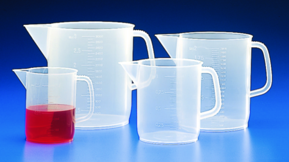 Measuring jugs with handle, PP Measuring jugs with handle, PP