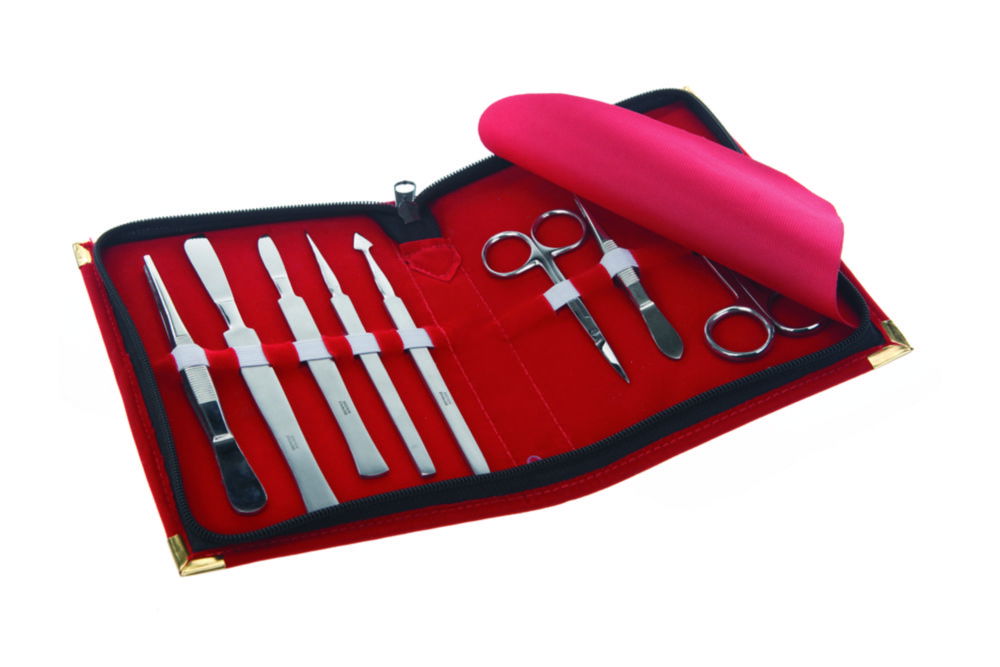 Dissecting Set, 8 pieces, stainless steel Dissecting Set, 8 pieces, stainless steel