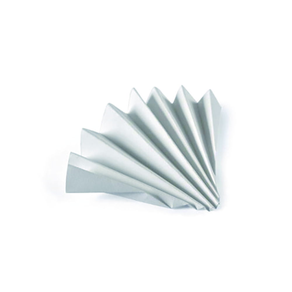 Qualitative filter paper, Grade 1573½, folded filters Qualitative filter paper, Grade 1573½, folded filters