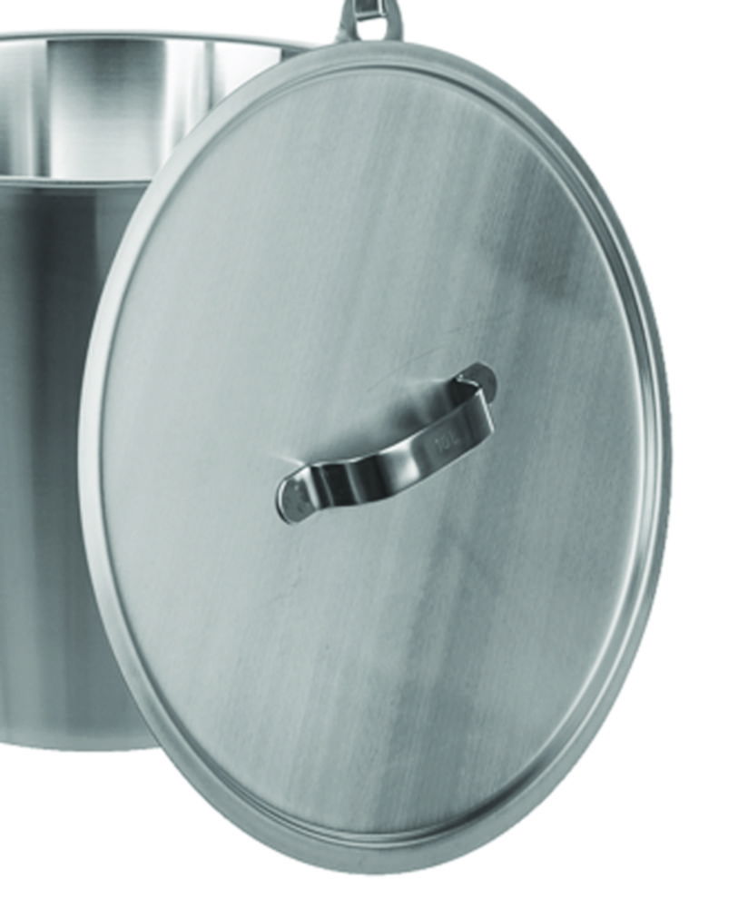 Lids for buckets 18/10 stainless steel Lids for buckets 18/10 stainless steel