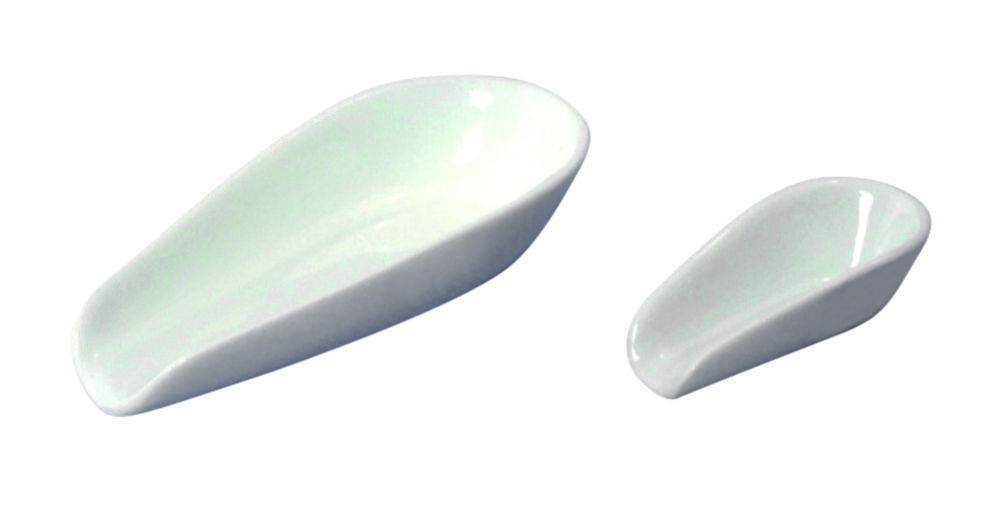 LLG-Weighing scoops, porcelain LLG-Weighing scoops, porcelain