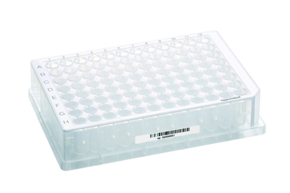 Deep-Well Plates, 96/384-well, PP, with barcode, PCR clean Deep-Well Plates, 96/384-well, PP, with barcode, PCR clean