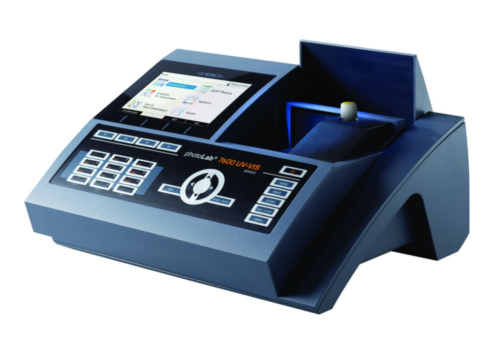 Spectrophotometer photoLab® 7100 VIS and photoLab® 7600 UV-VIS with OptRF Spectrophotometer photoLab® 7100 VIS and photoLab® 7600 UV-VIS with OptRF