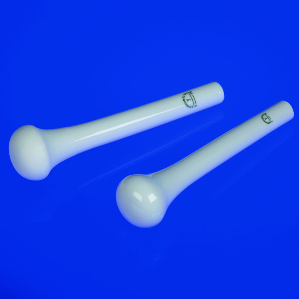 Pestles, porcelain Pestles, porcelain