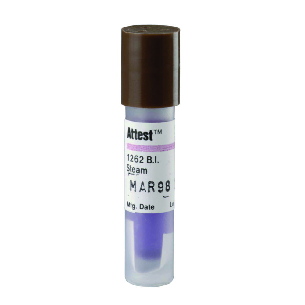 Biological Indicators Attest™ for Control of Steam Autoclaves Biological Indicators Attest™ for Control of Steam Autoclaves