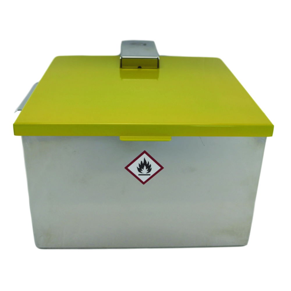 Cleaning tanks, stainless steel V4A, square
