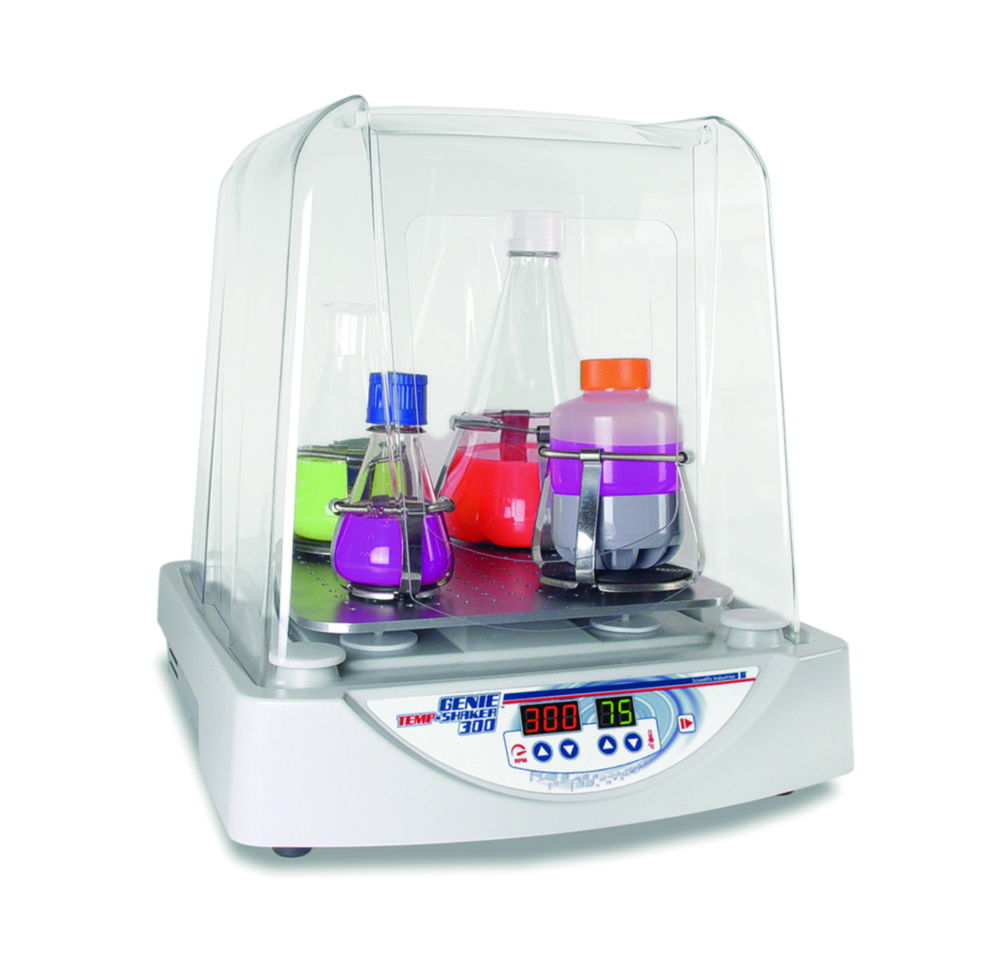 Benchtop shaking incubator Genie Temp-Shaker 300, with flask clamp Benchtop shaking incubator Genie Temp-Shaker 300, with flask clamp