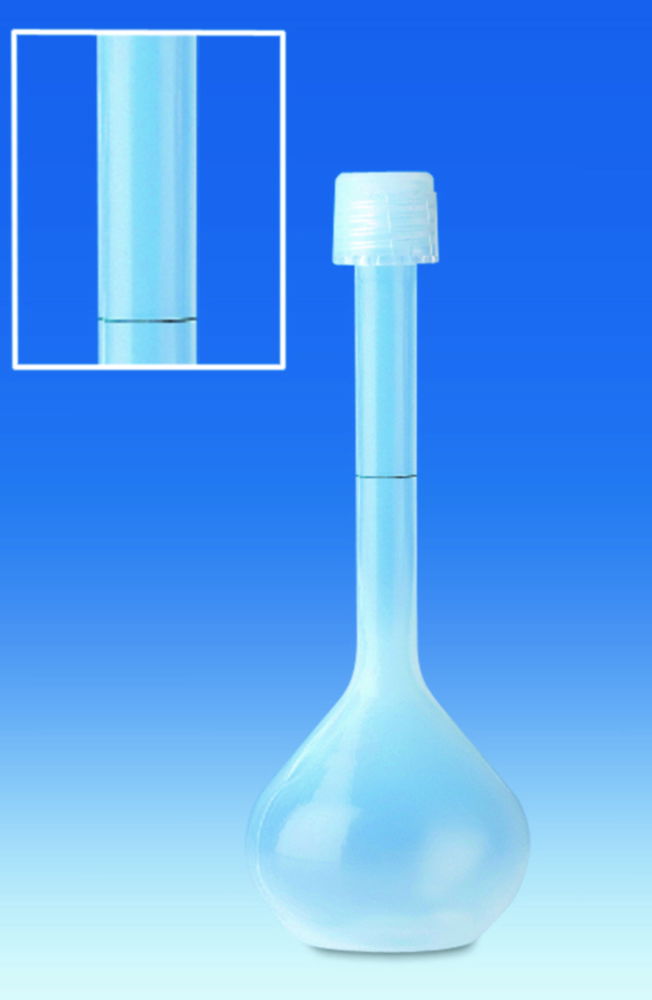 Volumetric flasks, PFA, class A, with screw cap Volumetric flasks, PFA, class A, with screw cap