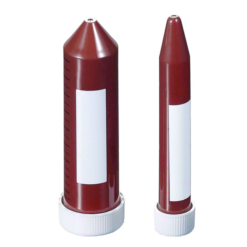 Centrifuge tubes, PP, brown Centrifuge tubes, PP, brown