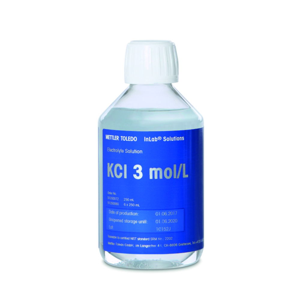 Electrolyte solution for reference electrodes Electrolyte solution for reference electrodes
