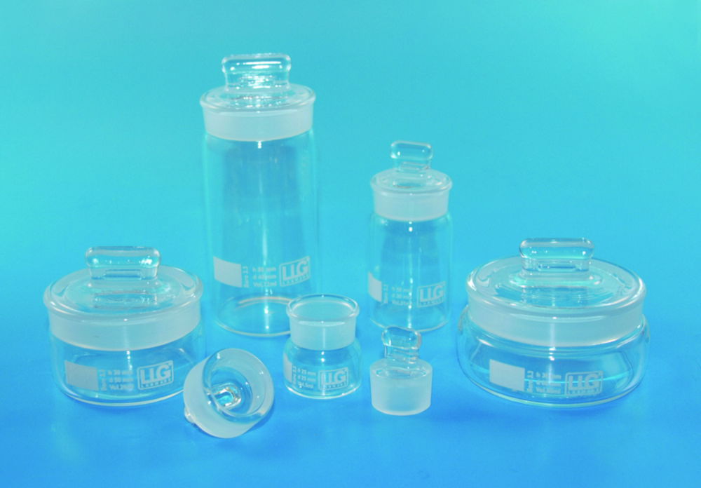 LLG-Weighing bottles with NS lid, Borosilicate glass 3.3 LLG-Weighing bottles with NS lid, Borosilicate glass 3.3