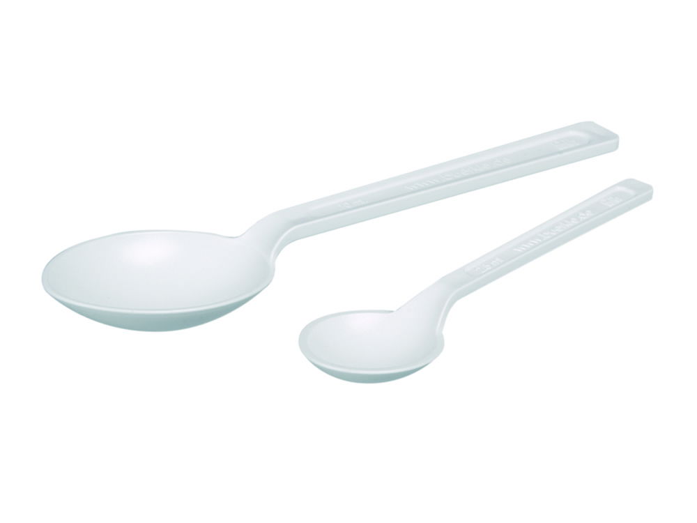 Disposable spoons LaboPlast® Bio/ SteriPlast® Bio, Green PE Disposable spoons LaboPlast® Bio/ SteriPlast® Bio, Green PE