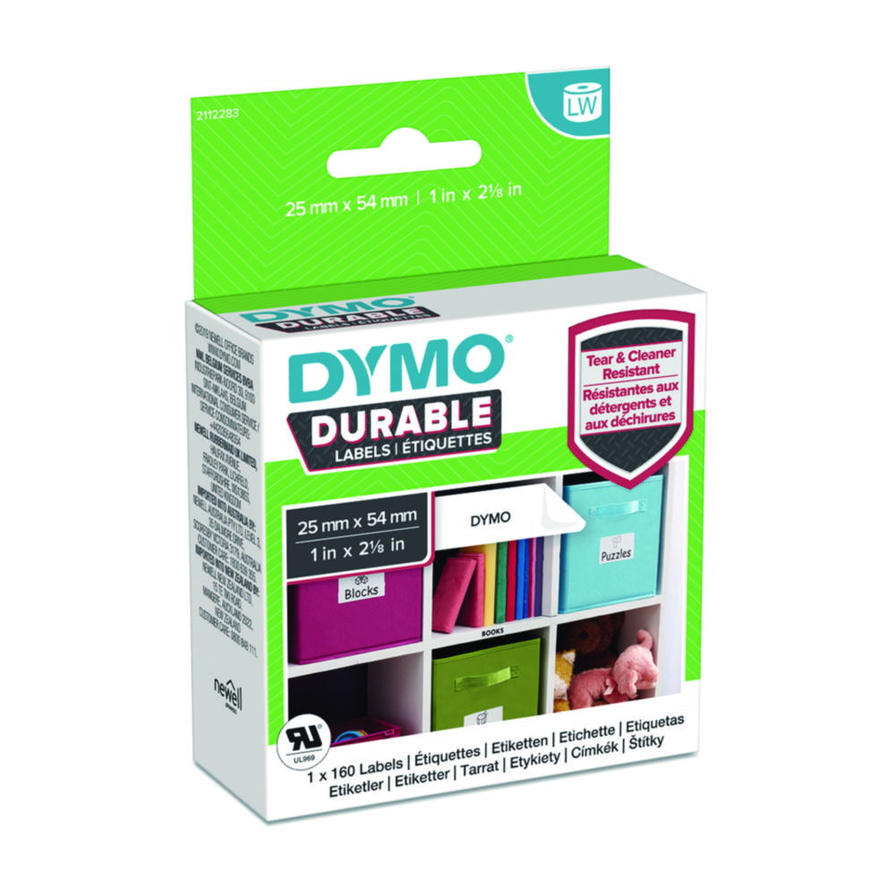 High-performance labels LabelWriter™ for DYMO® label printers High-performance labels LabelWriter™ for DYMO® label printers