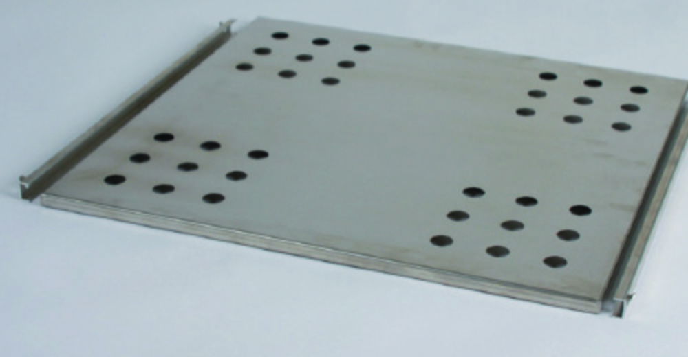 Shelves for Desiccators Star, stainless steel