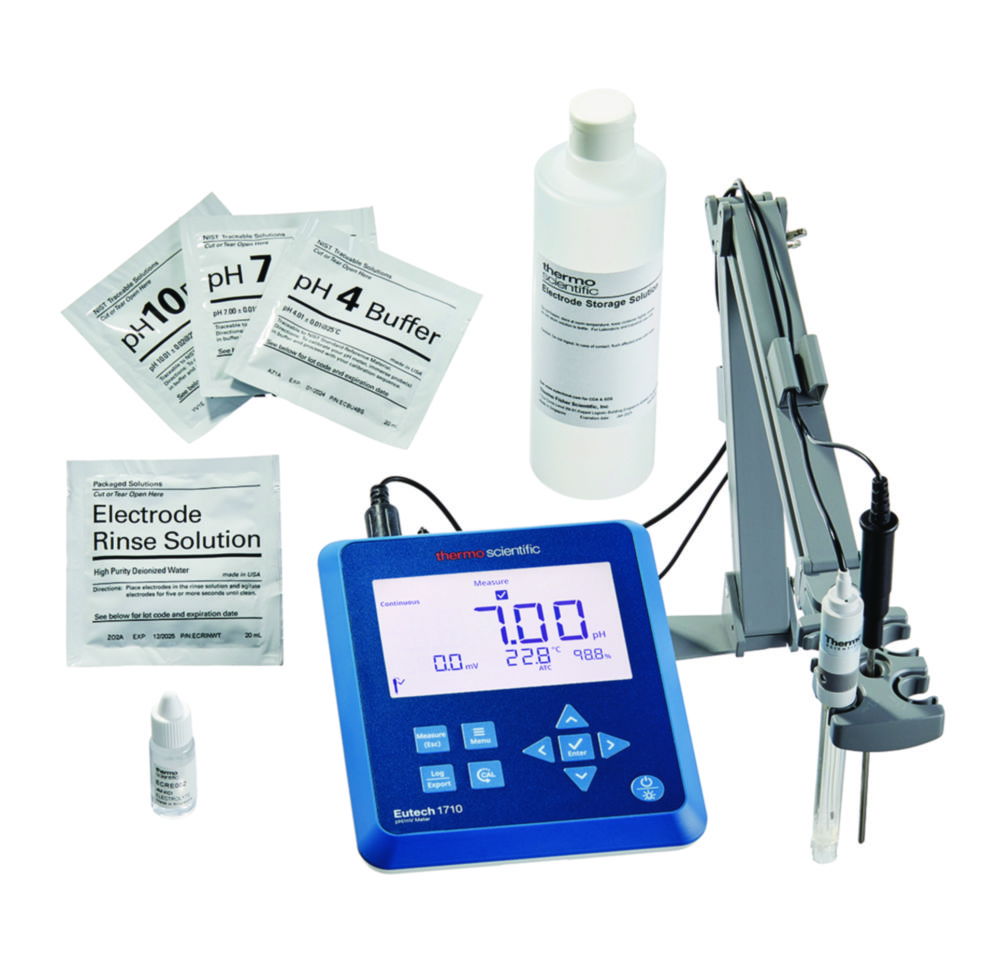 pH/mV meter Eutech™ PH 1710, easy-to-clean kit pH/mV meter Eutech™ PH 1710, easy-to-clean kit