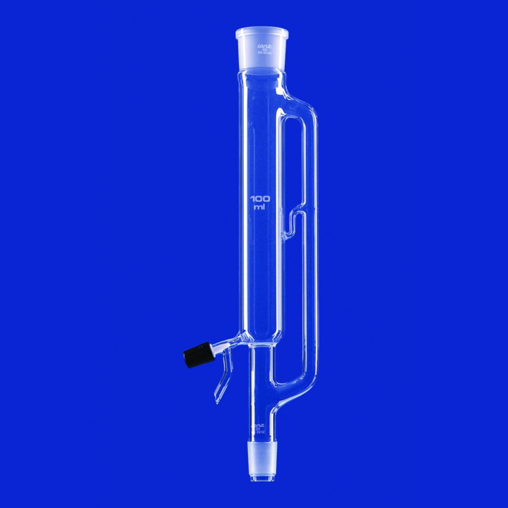 Extractor heads for specific light solvents, DURAN® tubing Extractor heads for specific light solvents, DURAN® tubing