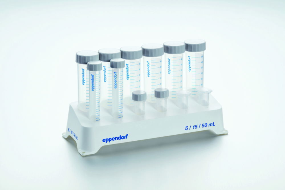 Eppendorf Tube Racks, PP, for 5 ... 50 ml tubes Eppendorf Tube Racks, PP, for 5 ... 50 ml tubes