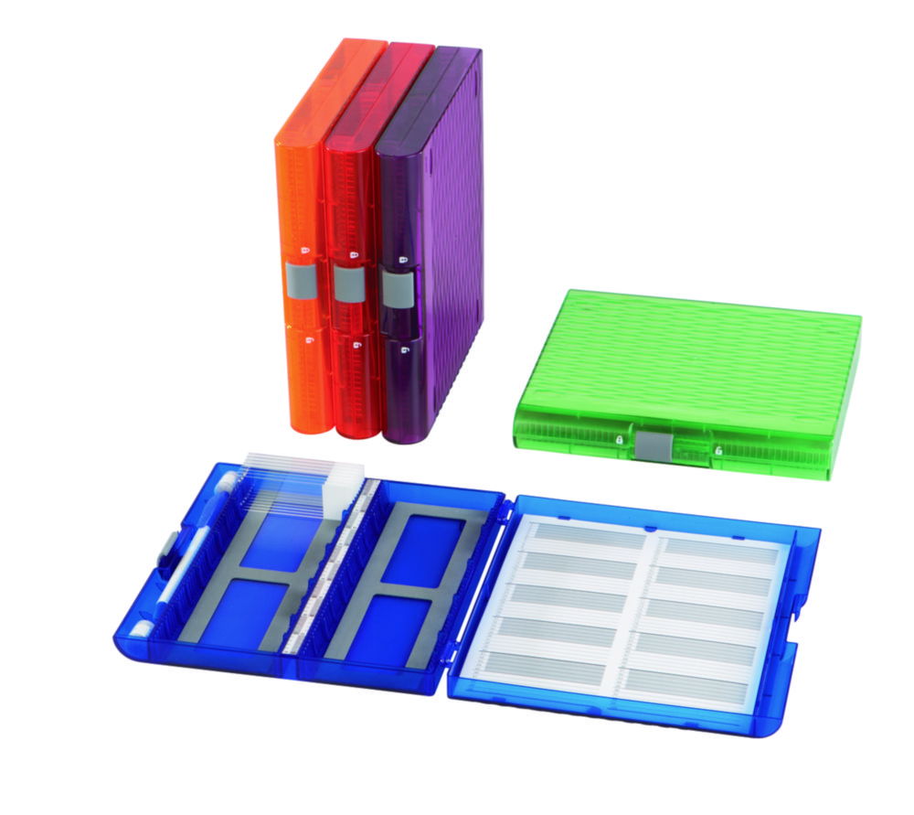Microscope slide boxes Premium Plus Microscope slide boxes Premium Plus