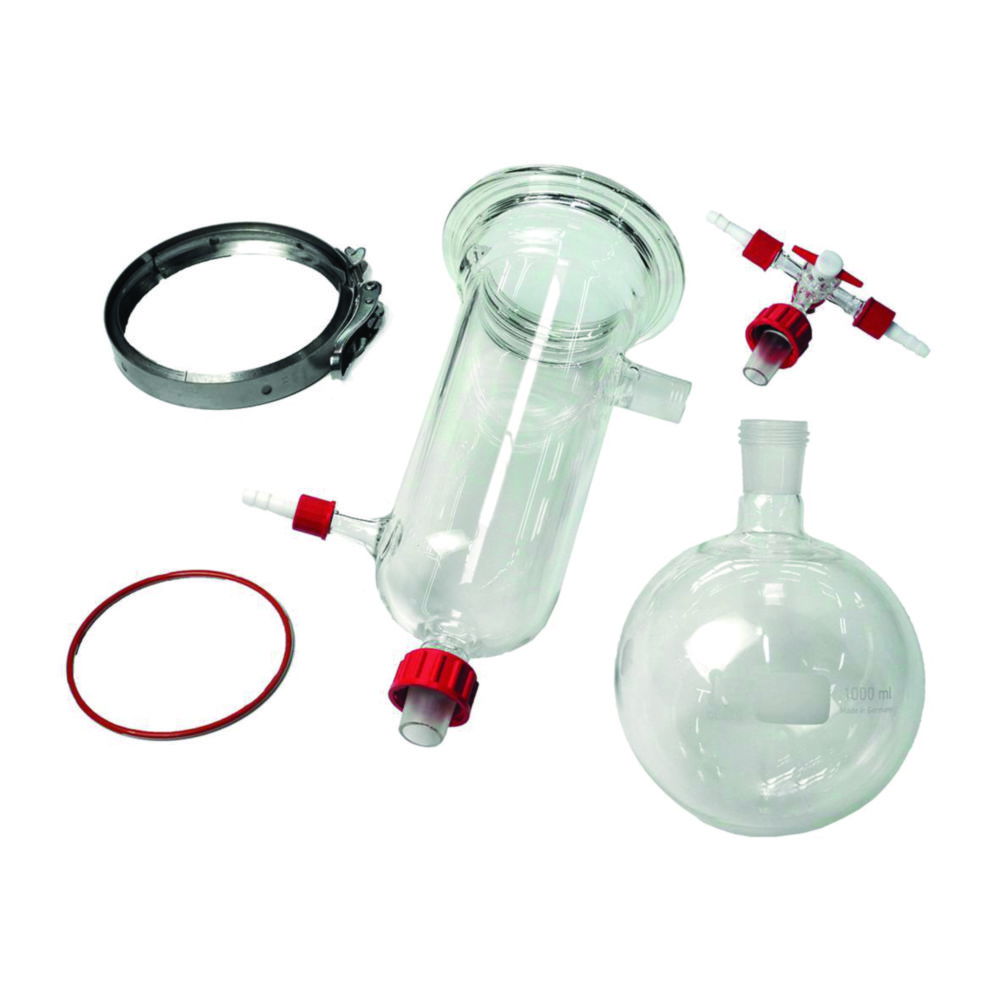 Glass accessory set for Cold trap CT50 Single OLÉ Glass accessory set for Cold trap CT50 Single OLÉ
