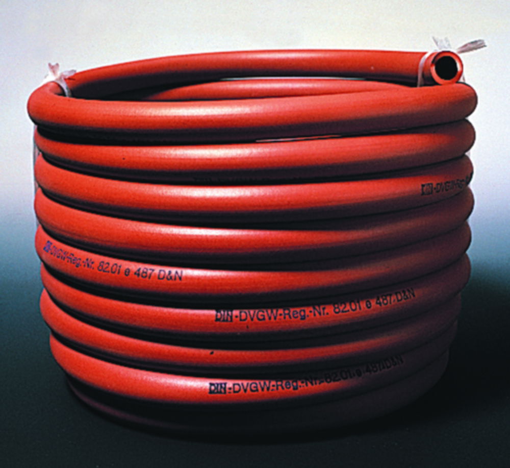 Safety gas hoses, rubber, without reinforcement Safety gas hoses, rubber, without reinforcement