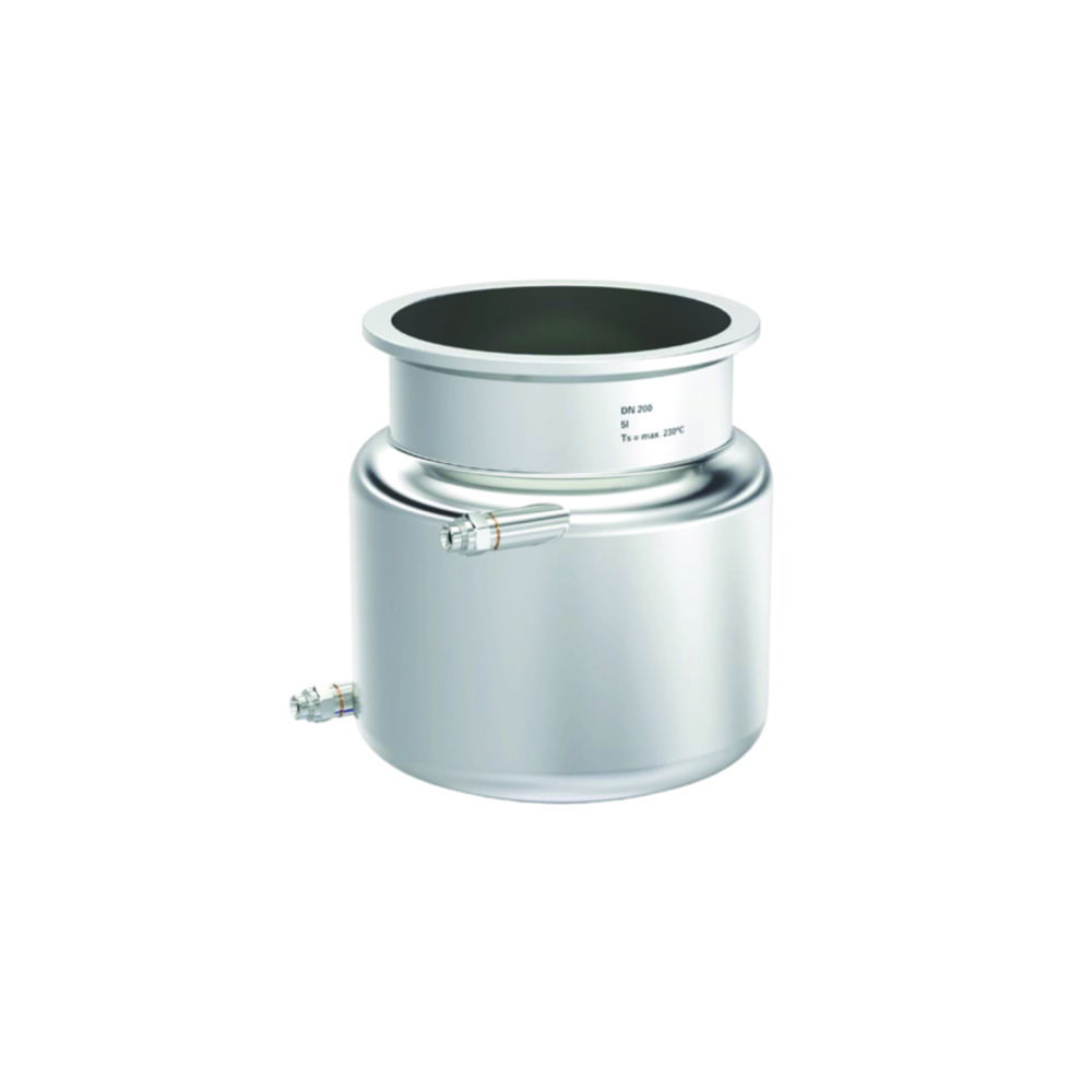 Reactor vessels for laboratory reactors LR-5.ST, stainless steel, without bottom discharge valve Reactor vessels for laboratory reactors LR-5.ST, stainless steel, without bottom discharge valve