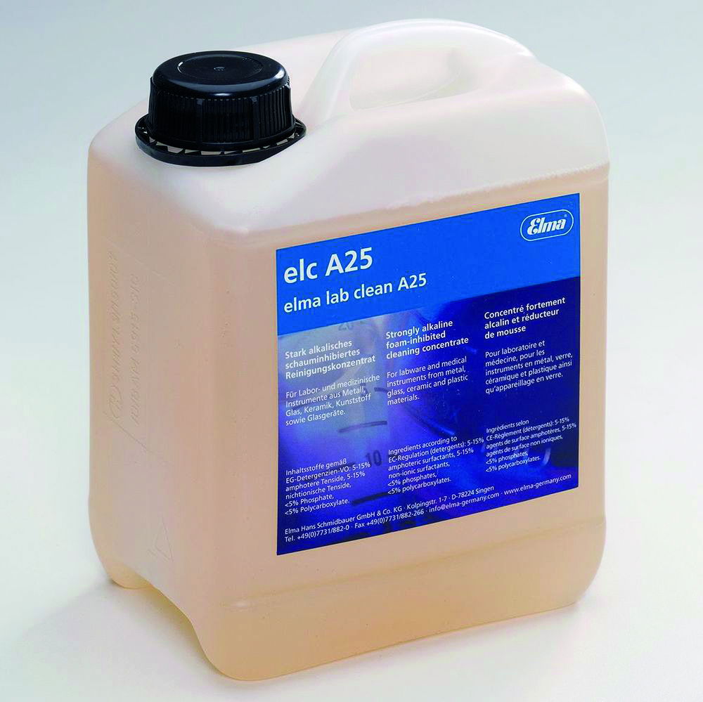 Concentrate for ultrasonic baths elma lab clean A25 Concentrate for ultrasonic baths elma lab clean A25