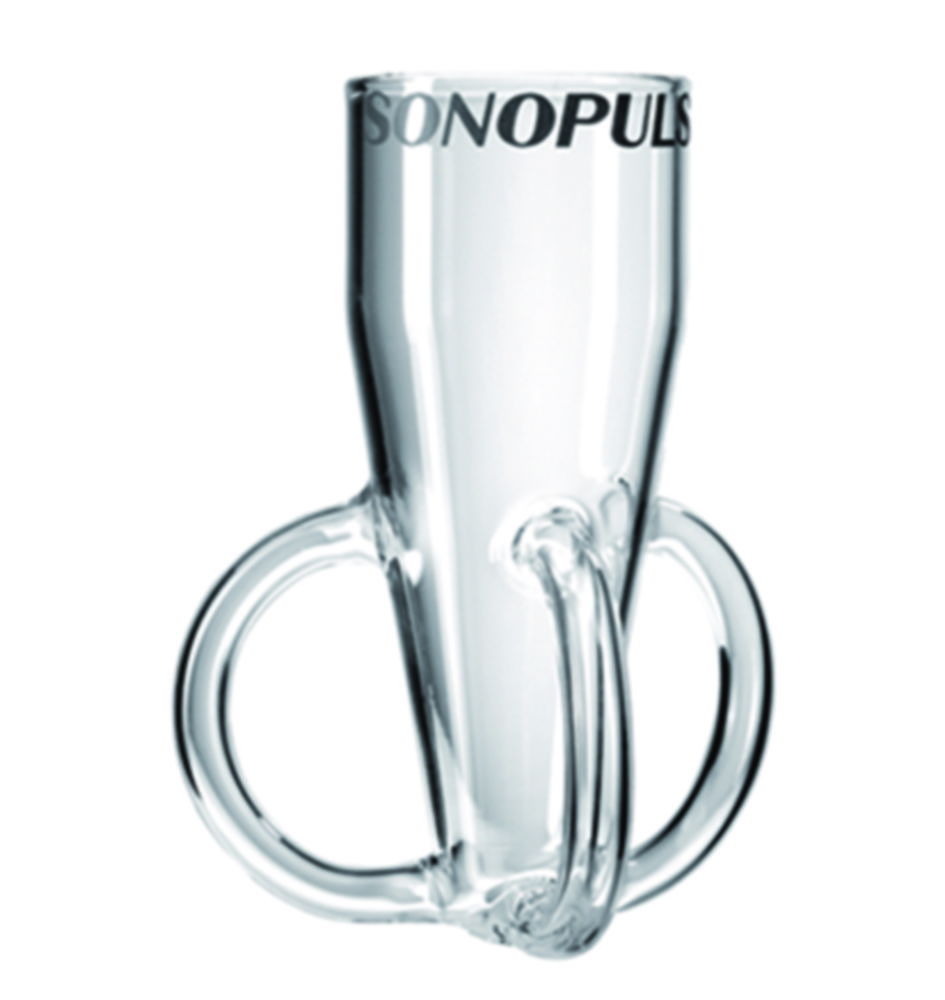 Glass sample vessels, Borosilicate glass 3.3 for Ultrasonic homogenisers SONOPULS, rosette cell Glass sample vessels, Borosilicate glass 3.3 for Ultrasonic homogenisers SONOPULS, rosette cell