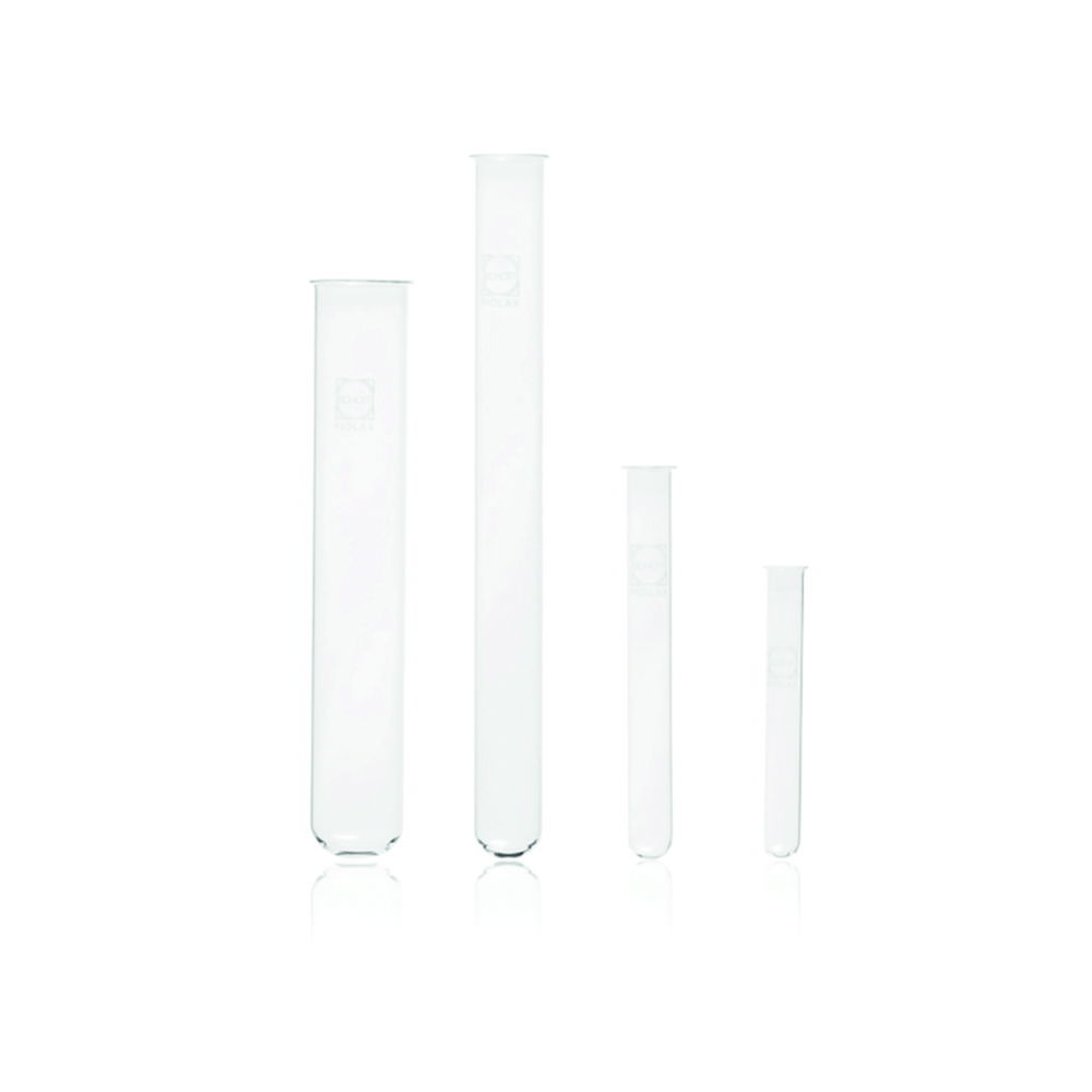 Test tubes, Fiolax® glass Test tubes, Fiolax® glass