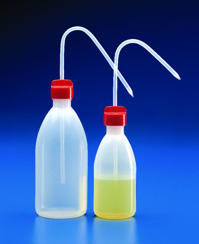 Wash bottles, PE Wash bottles, PE