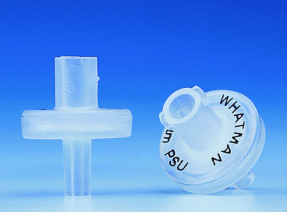 Syringe filters Puradisc™, PVDF, outlet with extended tip Syringe filters Puradisc™, PVDF, outlet with extended tip