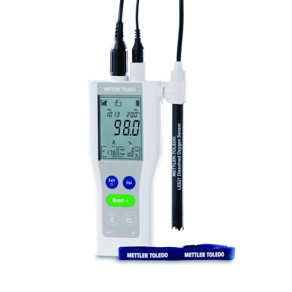 Dissolved oxygen meter FiveGo™ F4-Field kit