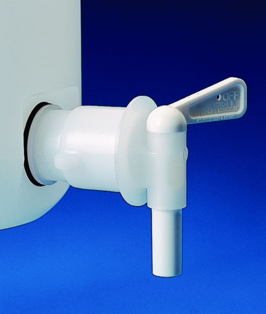 Stopcock, ¾'', for LLG-Aspirator bottles