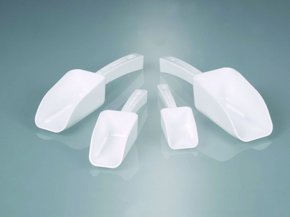 Disposable scoops LaboPlast® Bio / SteriPlast®Bio, Green PE Disposable scoops LaboPlast® Bio / SteriPlast®Bio, Green PE