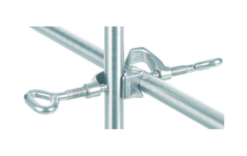 Double cross bosshead, 18/10 steel, angles 90° and 180° Double cross bosshead, 18/10 steel, angles 90° and 180°
