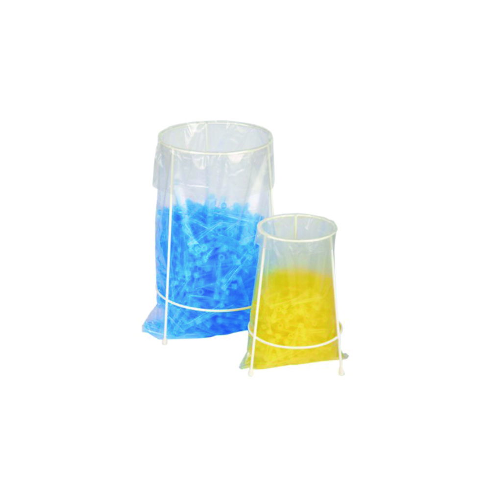Bench-top stand for waste disposal bags Bench-top stand for waste disposal bags