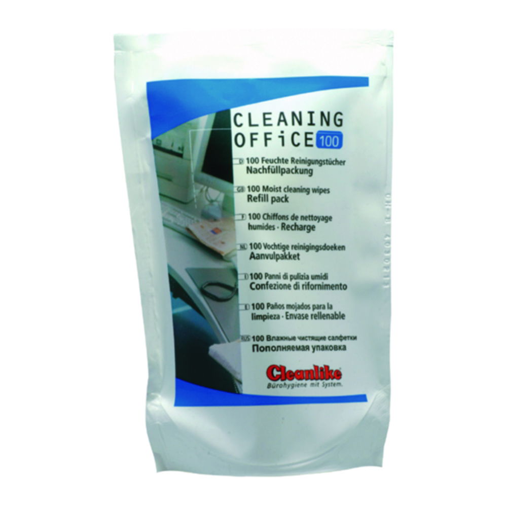 Cleaning Office, technical cleaning cloths with alcohol, refill pack Cleaning Office, technical cleaning cloths with alcohol, refill pack