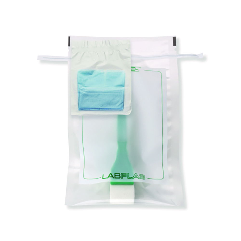 Sample bags Sani-Stick, with polyurethane sponge and gloves Sample bags Sani-Stick, with polyurethane sponge and gloves