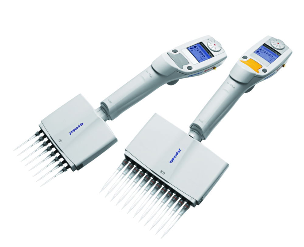 Electronic multichannel microliter pipettes Eppendorf Xplorer® plus, variable Electronic multichannel microliter pipettes Eppendorf Xplorer® plus, variable