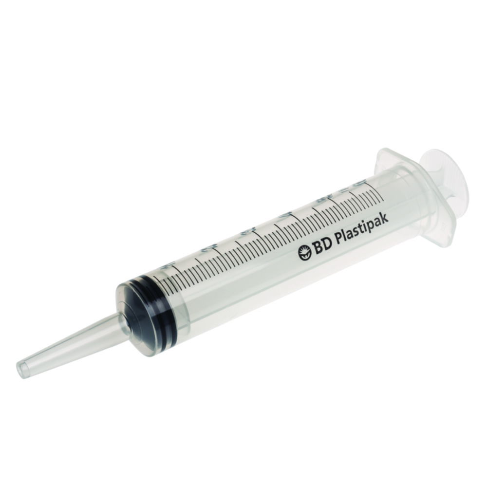 Disposable syringes, 3-piece, PP, sterile, with catheter hub Disposable syringes, 3-piece, PP, sterile, with catheter hub