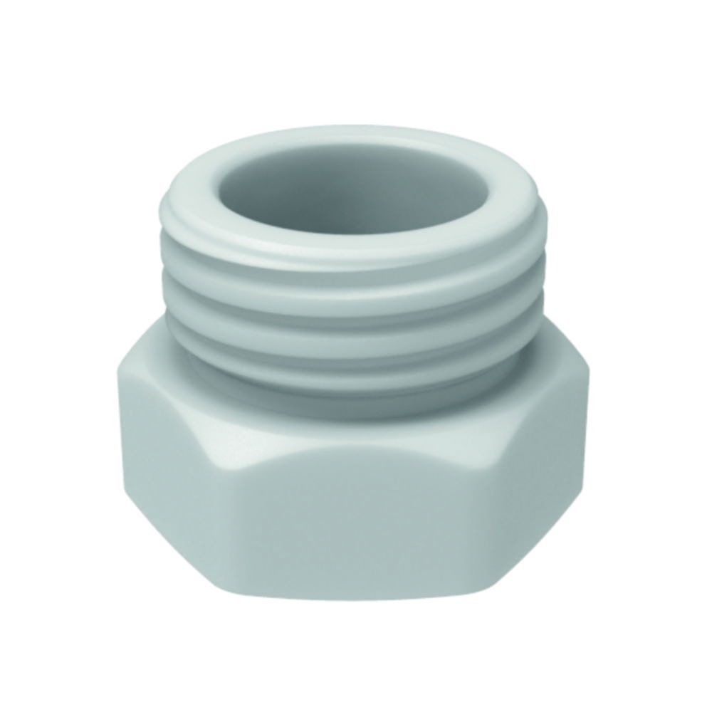 Thread adapters for SafetyCaps / SafetyWasteCaps, female / male thread Thread adapters for SafetyCaps / SafetyWasteCaps, female / male thread