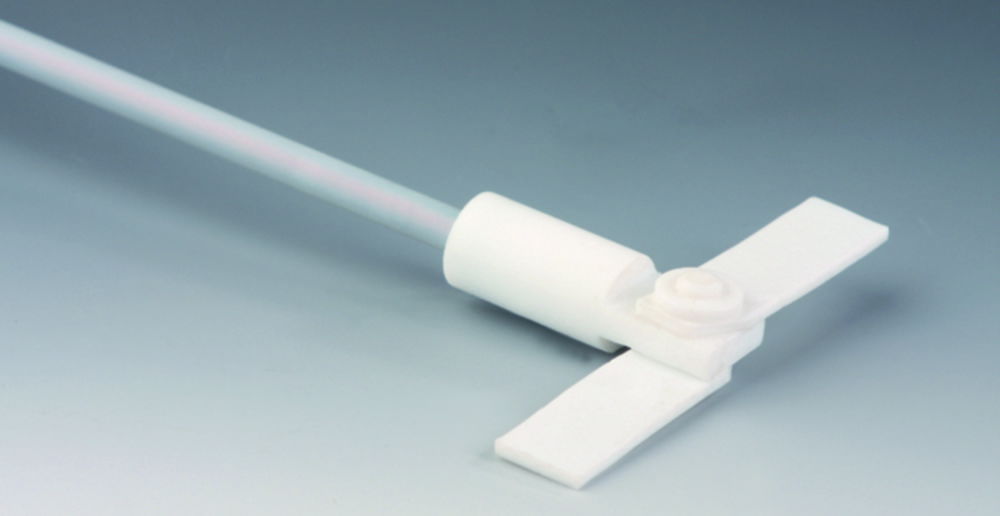 Overhead stirrer rotors, centrifugal paddle, PTFE Overhead stirrer rotors, centrifugal paddle, PTFE