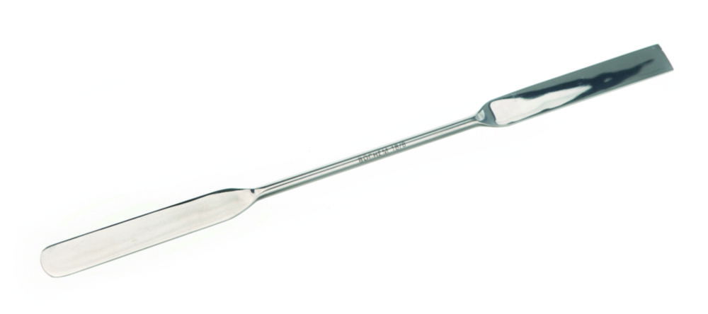 Double-ended spatulas, 18/10 steel Double-ended spatulas, 18/10 steel