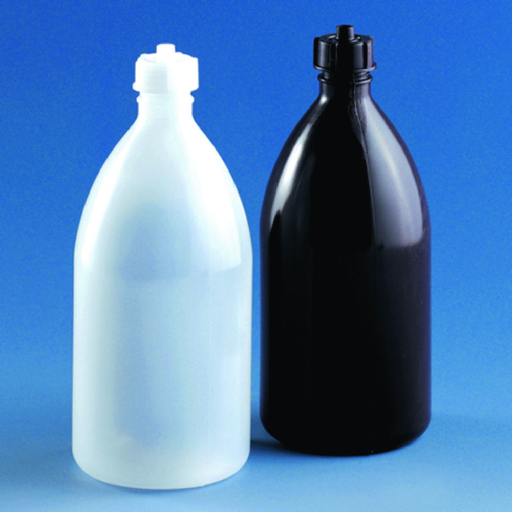 Narrow mouth bottles, LDPE, for automatic burette Narrow mouth bottles, LDPE, for automatic burette